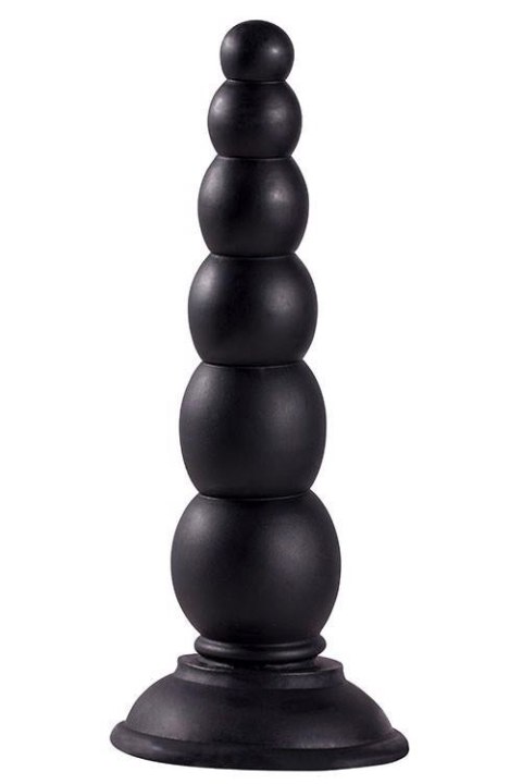 Plug-MENZSTUFF BEADED PROBE BLACK Plug-MENZSTUFF BEADED PROBE BLACK