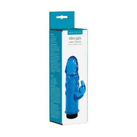Wibrator z masażerem łechtaczki jak mini penis 13c Wibrator z masażerem łechtaczki jak mini penis 13c