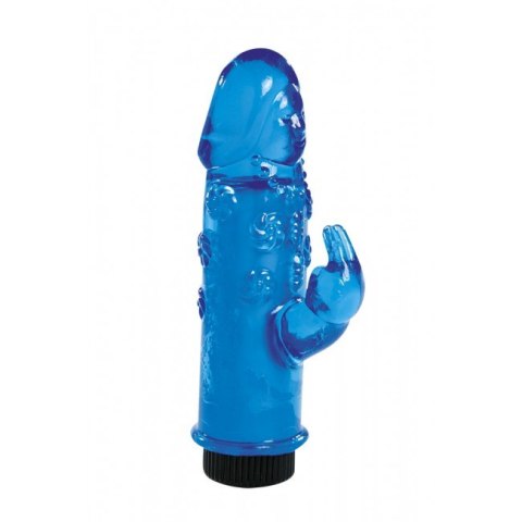 Wibrator z masażerem łechtaczki jak mini penis 13c Wibrator z masażerem łechtaczki jak mini penis 13c
