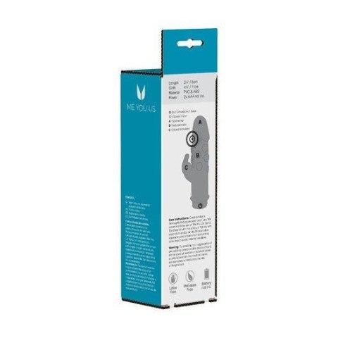 Wibrator z masażerem łechtaczki jak mini penis 13c Wibrator z masażerem łechtaczki jak mini penis 13c