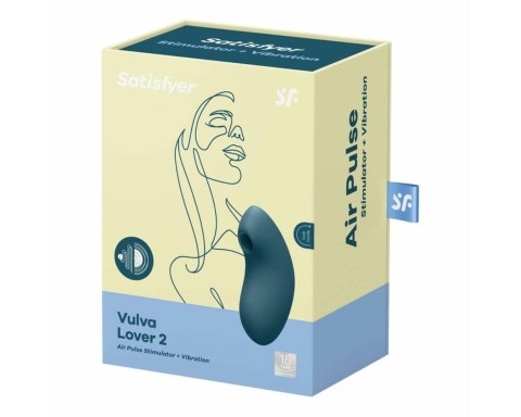 Bezdotykowy masażer łechtaczki Satisfyer Vulva Lover 2 Bezdotykowy masażer łechtaczki Satisfyer Vulva Lover 2