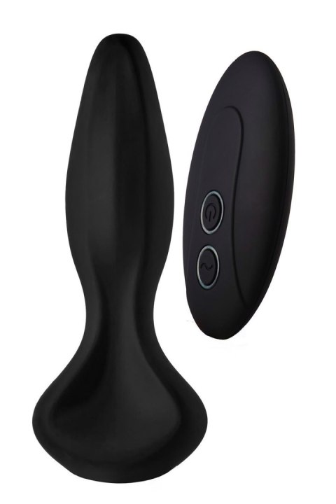 Korek analny plug wibrujący pilot 3+7 trybów 13cm Korek analny plug wibrujący pilot 3+7 trybów 13cm