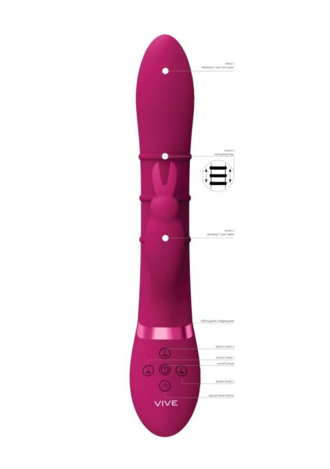 Stimulating Rings, Vibrating G-Spot Rabbit - Pink Stimulating Rings, Vibrating G-Spot Rabbit - Pink