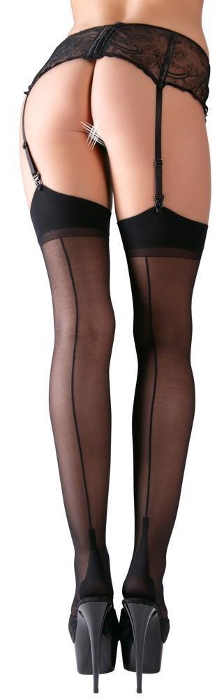 Stockings with seam black 4 Stockings with seam black 4