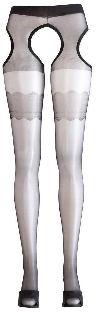 Tights with garter L Tights with garter L