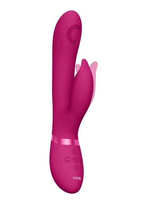 Wibrator króliczek masażer pulsacje 22cm 10trybów