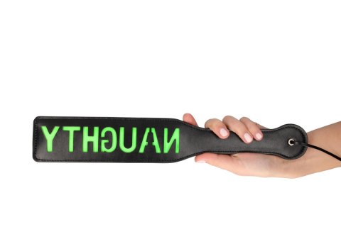 'Naughty'' Paddle - Glow in the Dark - Black/Neon Green 'Naughty'' Paddle - Glow in the Dark - Black/Neon Green