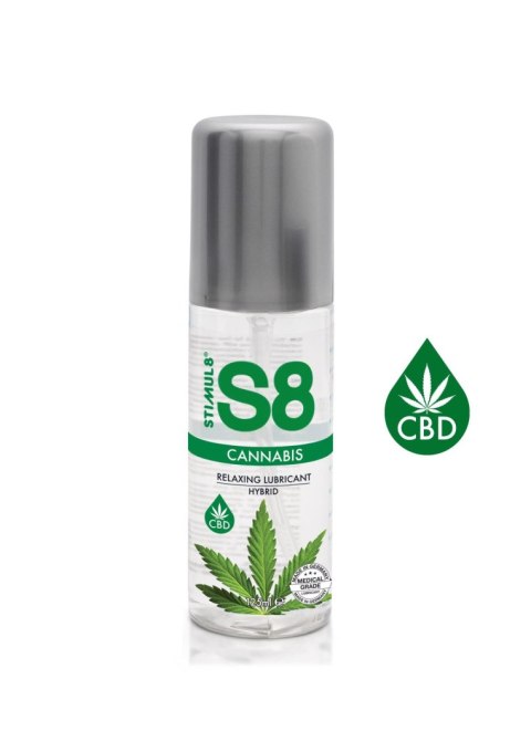 S8 Hybrid Cannabis Lube 125ml Cannabis S8 Hybrid Cannabis Lube 125ml Cannabis