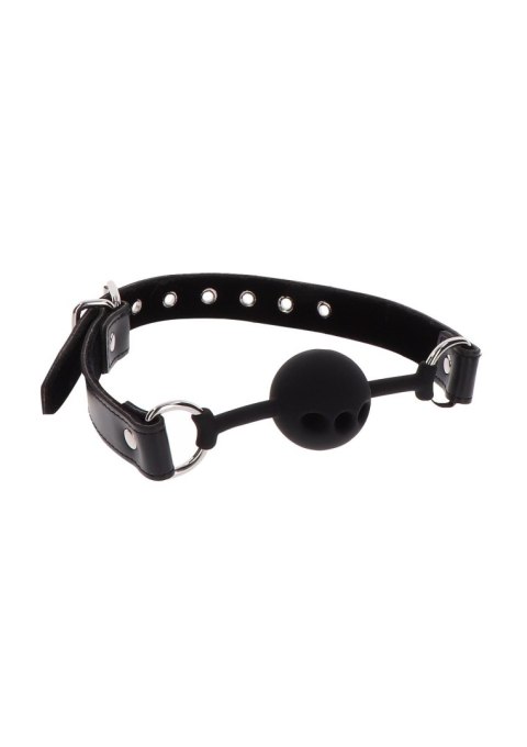 Silicone Ball Gag Black Silicone Ball Gag Black