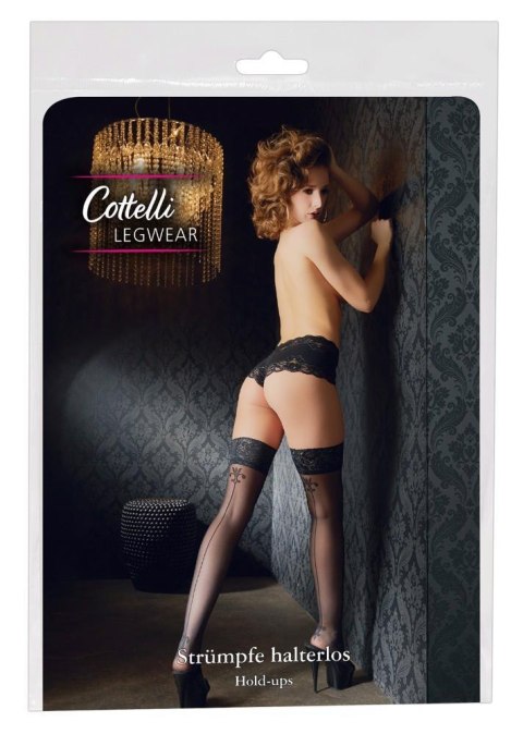 Hold-up Stockings with seam 4 Hold-up Stockings with seam 4