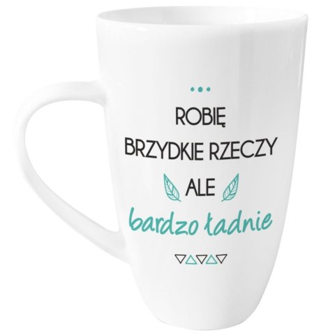 ALL ABOUT ME - kubek wysoka baryłka 400ml - Brzydkie rzeczy ALL ABOUT ME - kubek wysoka baryłka 400ml - Brzydkie rzeczy