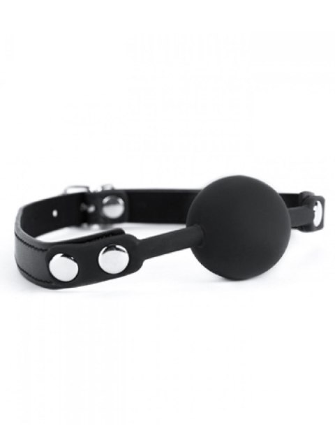 Black Silicone Ball Gag Black Silicone Ball Gag