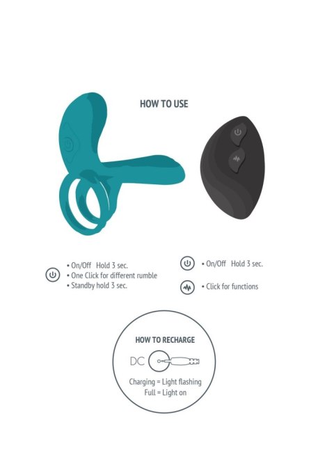 Couples Vibrator Ring Green Couples Vibrator Ring Green
