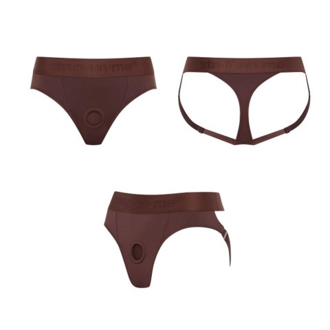 HARNESS LINGERIE HEROINE - XXL - CHOCOLATE HARNESS LINGERIE HEROINE - XXL - CHOCOLATE
