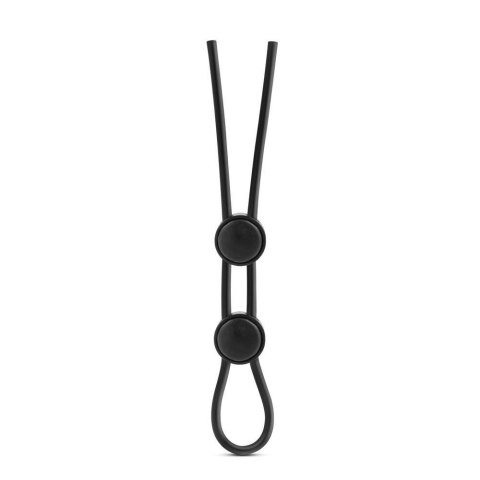 STAY HARD DOUBLE LOOP COCK RING BLACK STAY HARD DOUBLE LOOP COCK RING BLACK