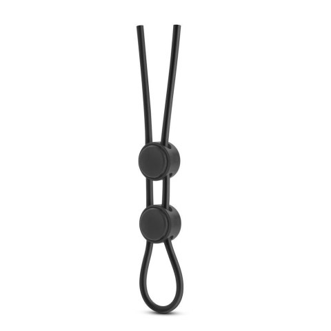 STAY HARD DOUBLE LOOP COCK RING BLACK STAY HARD DOUBLE LOOP COCK RING BLACK