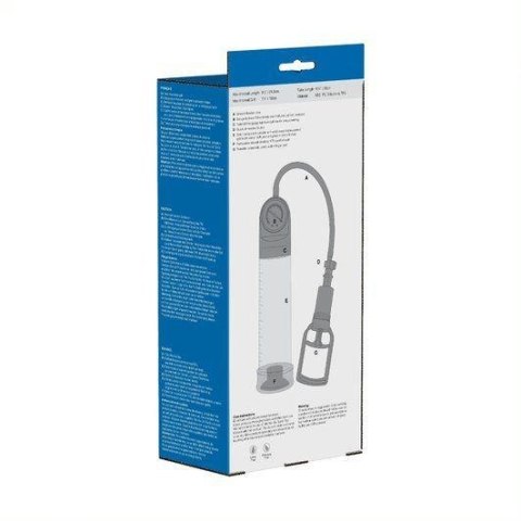 Me You Us Piston Pump Clear/Black Me You Us Piston Pump Clear/Black
