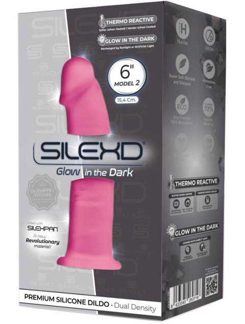 Model 2 6"" Pink Box Glow in the Dark Model 2 6"" Pink Box Glow in the Dark