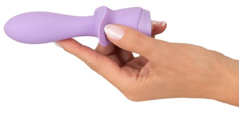 Gładki wibrator damski mini miękki silikon 10 trybów wibracji usb