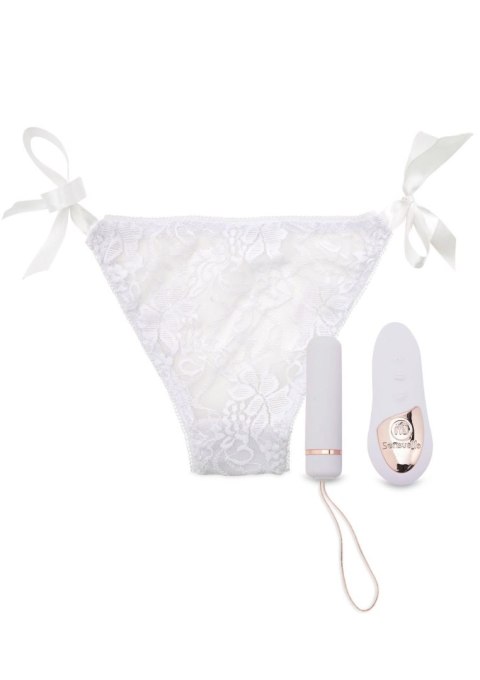 Remote Control Pleasure Panty White Remote Control Pleasure Panty White
