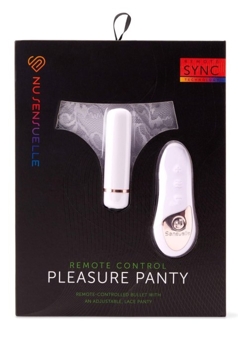 Remote Control Pleasure Panty White Remote Control Pleasure Panty White