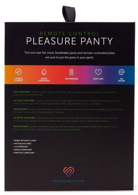 Remote Control Pleasure Panty White Remote Control Pleasure Panty White