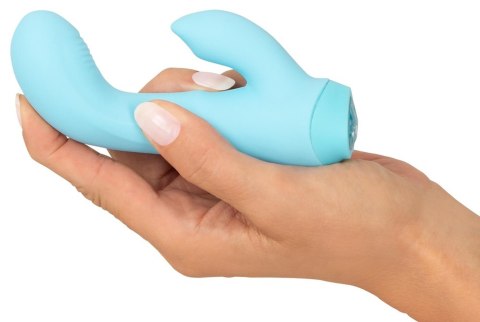 Wibrator damski miękki mini królik silikon 10 trybów wibracji usb