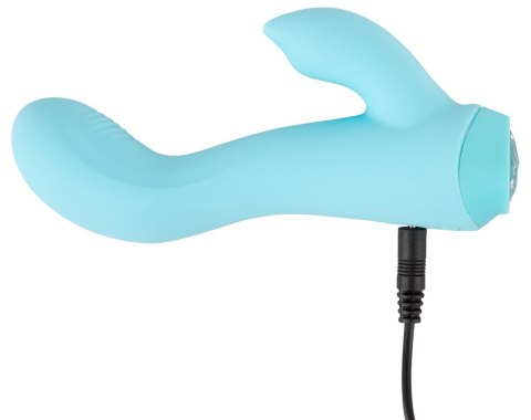 Wibrator damski miękki mini królik silikon 10 trybów wibracji usb