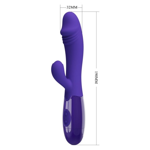 Wibrator królik stymulator punktu G masażer łechtaczki 30 funkcji wibracji Wibrator królik stymulator punktu G masażer łechtaczki 30 funkcji wibracji
