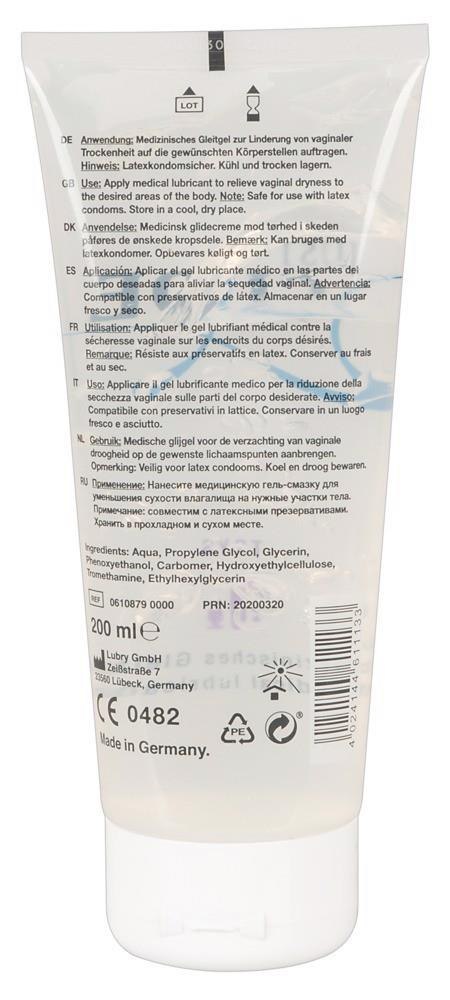 Długo działający medyczny środek nawilżający 200ml Długo działający medyczny środek nawilżający 200ml
