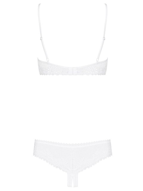 Komplet otwarte stringi biustonosz obsessive s/m