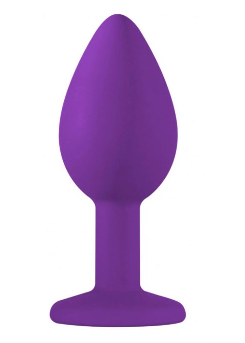 Korek analny silikonowy z sex diamencikiem 7cm Korek analny silikonowy z sex diamencikiem 7cm
