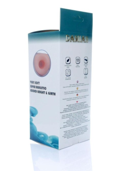 Penis na szelkach sex proteza pusta strapon 16cm