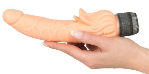Realistyczny penis wibrator z żyłami wypustki 21cm Realistyczny penis wibrator z żyłami wypustki 21cm