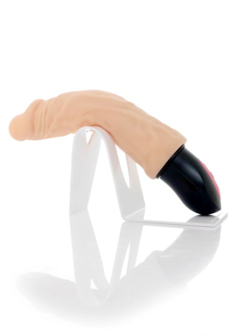 Sex wibrator z kręgosłupem giętki cyberskóra 27cm