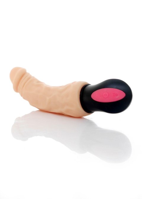 Sex wibrator z kręgosłupem giętki cyberskóra 27cm