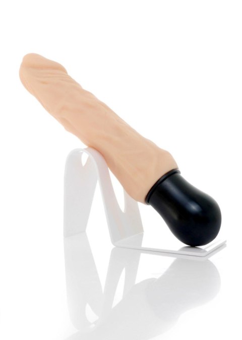 Sex wibrator z kręgosłupem giętki cyberskóra 27cm