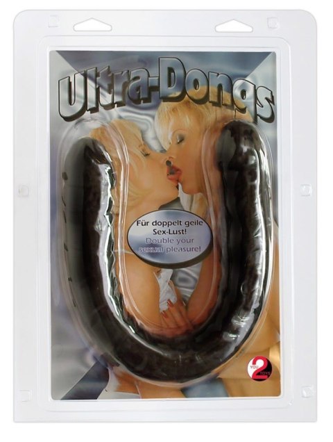 Wyginane elastyczne dildo podwójne realistyczne Wyginane elastyczne dildo podwójne realistyczne