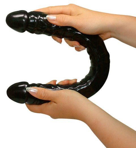 Wyginane elastyczne dildo podwójne realistyczne Wyginane elastyczne dildo podwójne realistyczne