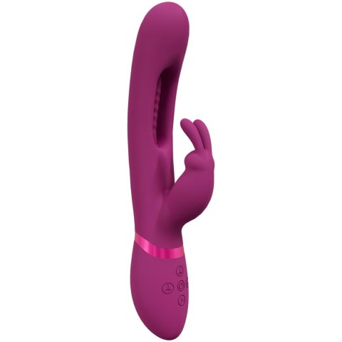 Mika - Triple Rabbit with G-Spot Flapping - Pink Mika - Triple Rabbit with G-Spot Flapping - Pink