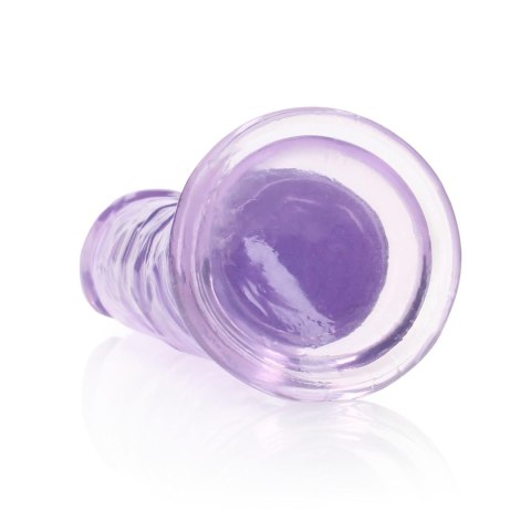 Żelowe fioletowe dildo z przyssawką waginalne i analne 22 cm Żelowe fioletowe dildo z przyssawką waginalne i analne 22 cm