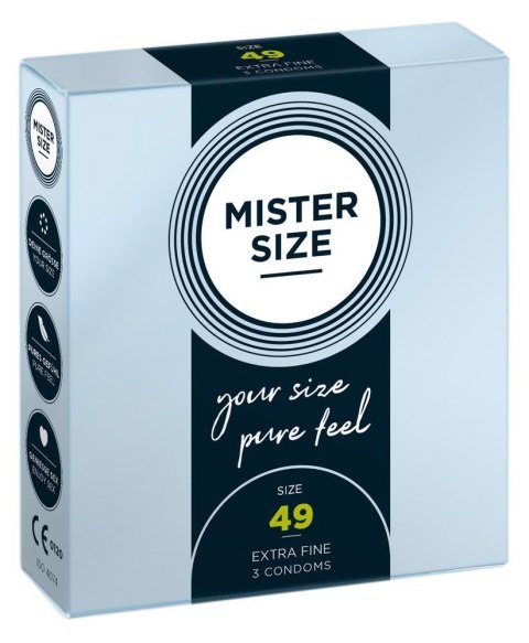 Mister Size 49mm pack of 3 Mister Size 49mm pack of 3