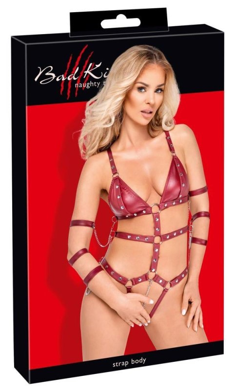 Bad Kitty Strap Body red L Bad Kitty Strap Body red L