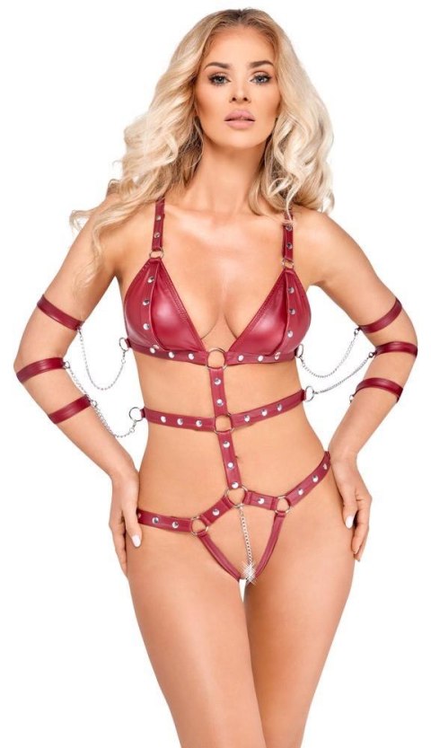 Bad Kitty Strap Body red L Bad Kitty Strap Body red L