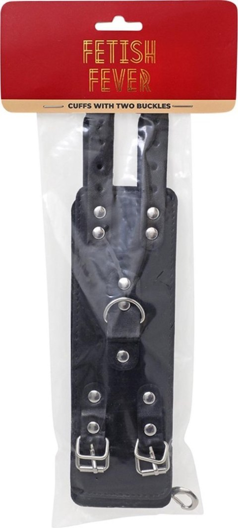Fetish Fever - Cuffs with two buckles - Black Fetish Fever - Cuffs with two buckles - Black
