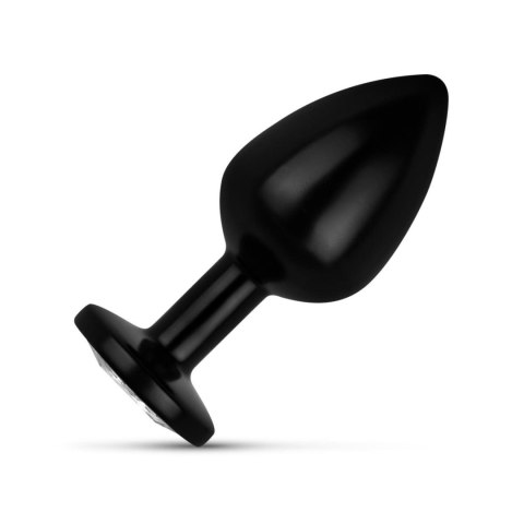 Anal Collection - Butt Plug M - Black/Silver Anal Collection - Butt Plug M - Black/Silver