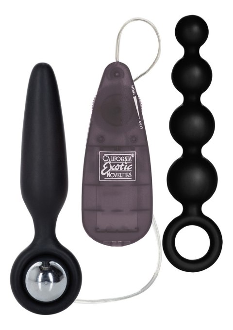 Plug/vibr-BOOTY CALL BOOTY VIBRO KIT BLACK Plug/vibr-BOOTY CALL BOOTY VIBRO KIT BLACK