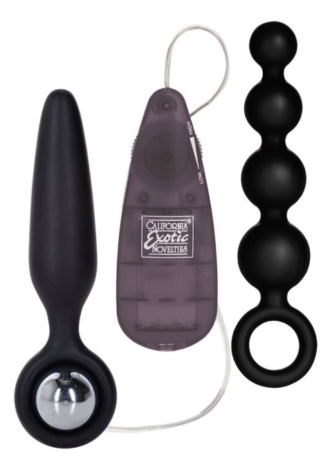 Plug/vibr-BOOTY CALL BOOTY VIBRO KIT BLACK Plug/vibr-BOOTY CALL BOOTY VIBRO KIT BLACK