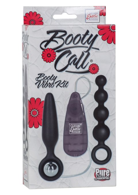 Plug/vibr-BOOTY CALL BOOTY VIBRO KIT BLACK Plug/vibr-BOOTY CALL BOOTY VIBRO KIT BLACK