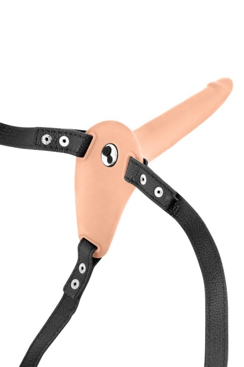 SIMPLE STRAP-ON VIBRATING FLESH STRAP-ON DILDO SIMPLE STRAP-ON VIBRATING FLESH STRAP-ON DILDO